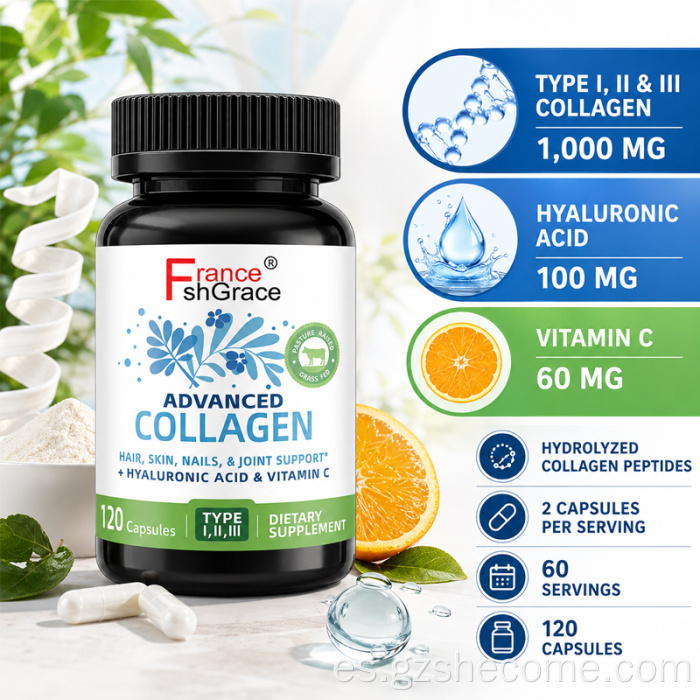 Las mejores cápsulas de colágeno para la salud intestinal del colágeno Shecome